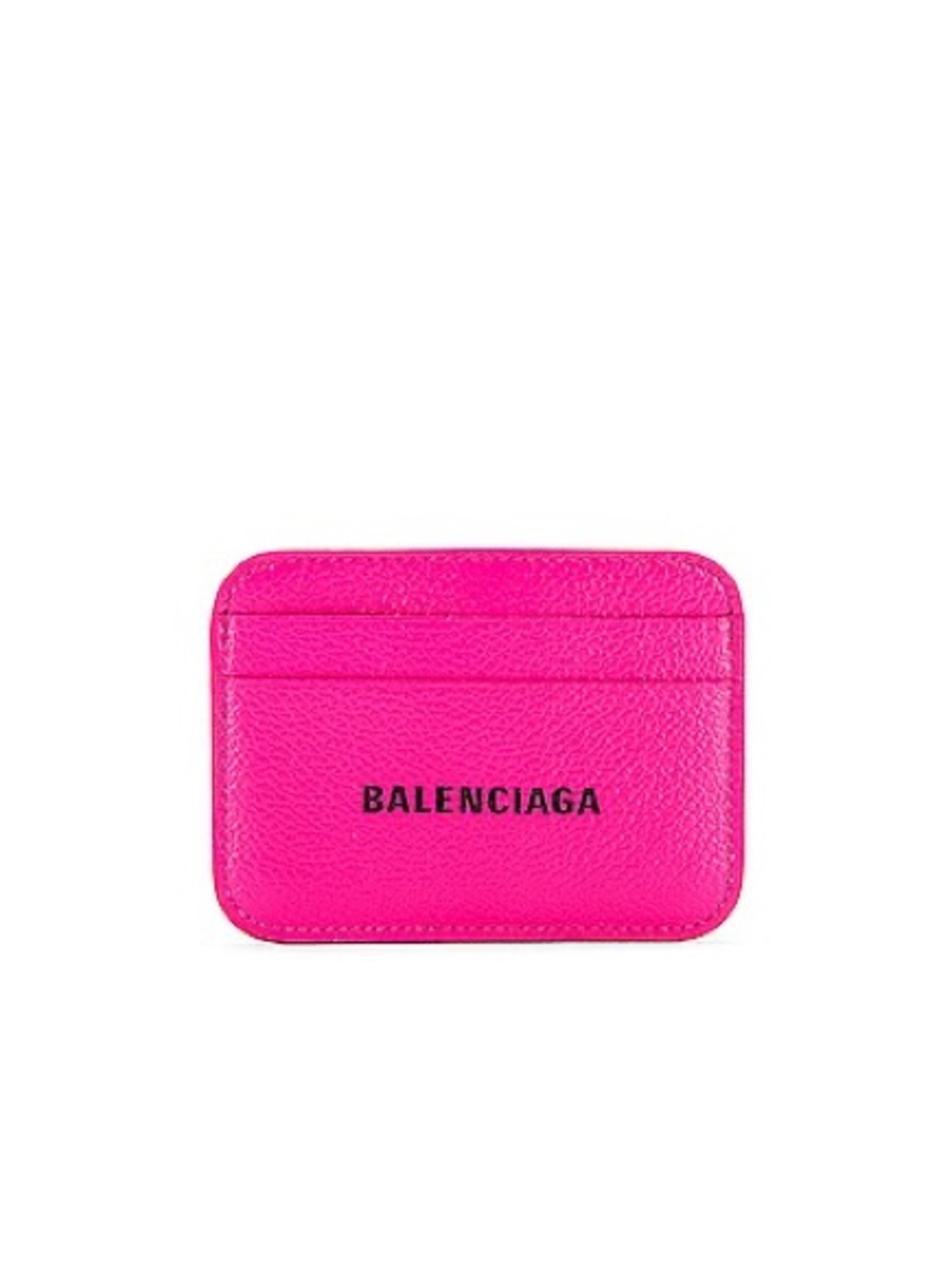 Balenciaga Hot Pink Leather Card Sleeve